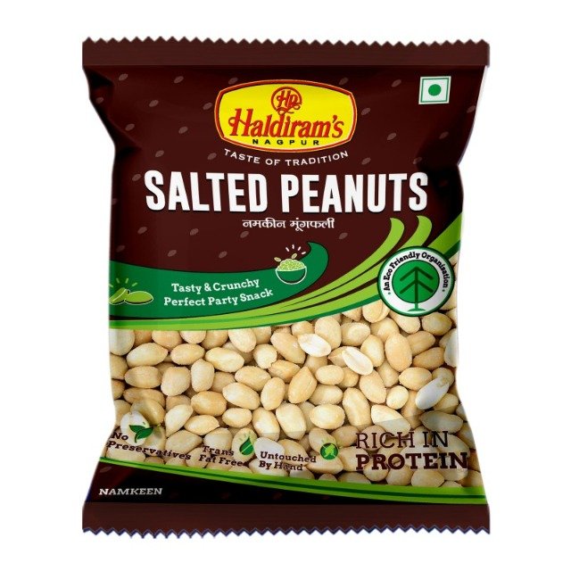  Haldirams Namkeen - Salted Peanut 45 g Pouch