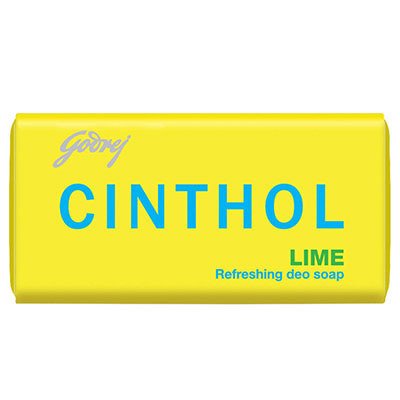  Cinthol Lime Bath Soap - 99.9% Germ Protection 50 g