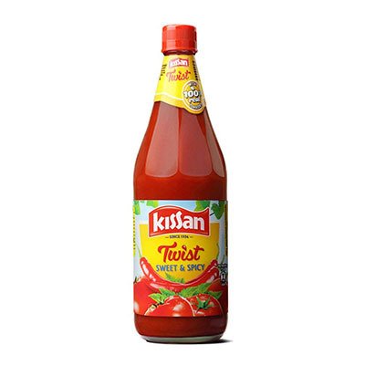  Kissan Twist Sweet & Spicy Sauce 500 g Bottle