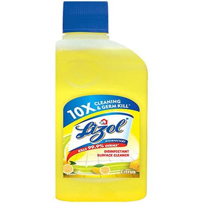  Lizol Disinfectant Surface & Floor Cleaner Liquid - Citrus, Kills 99.9% Germs 200 ml