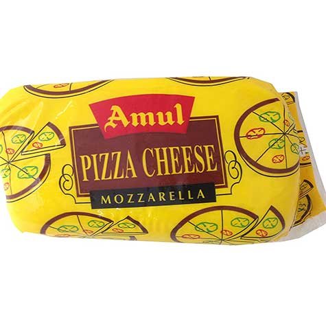  Amul Pizza Cheese - Mozzarella Block 1 kg Pouch