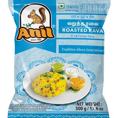  Anil Sooji (Rava) 500 g Pouch