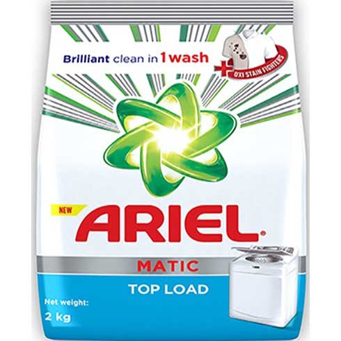  Ariel Detergent Washing Powder - Matic Top Load 2 kg