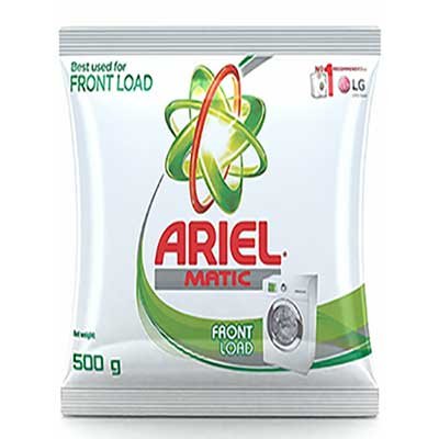  Ariel Washing Detergent Powder - Matic Front Load 500 g