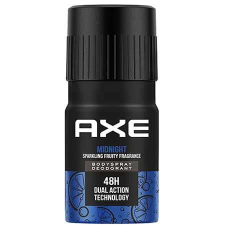  Axe Recharge Midnight Long Lasting Deodorant Body Spray For Men 150 ml