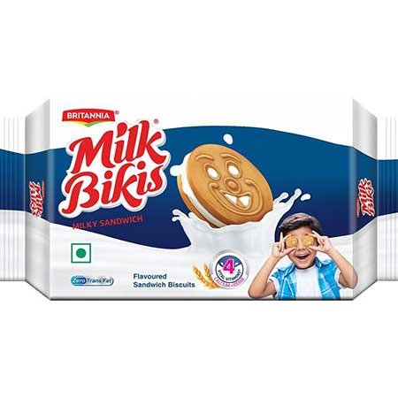  Britannia Milk Bikis Milk Cream Biscuits 200 g