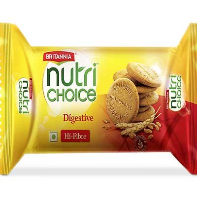  Britannia Nutri Choice Digestive Zero Biscuits 100 g