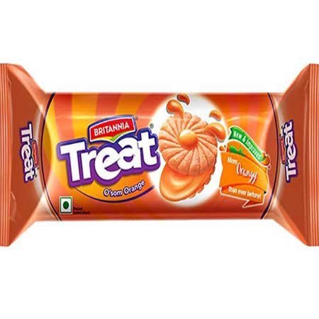  Britannia Treat Orange Cream Biscuits 60 g