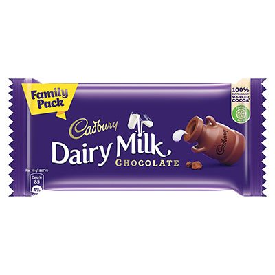  Cadbury Dairy Milk Family Pack - Chocolate Bar 130 g