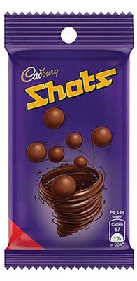  Cadbury Dairy Milk Shots 18 g Pouch