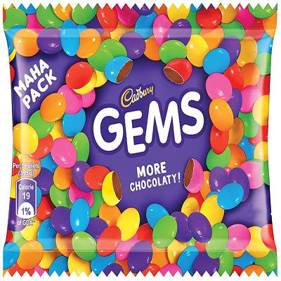  Cadbury Gems - Sugar Coated Chocolate 21.36 g