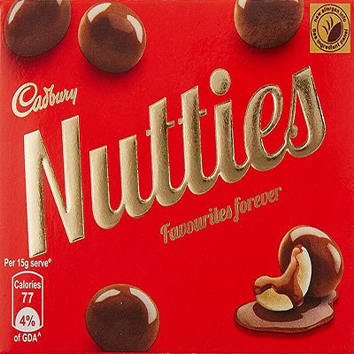  Cadbury Nutties Chocolate Pack 30 g