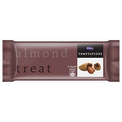  Cadbury Temptations Chocolate Bar - Almond Treat 72 g