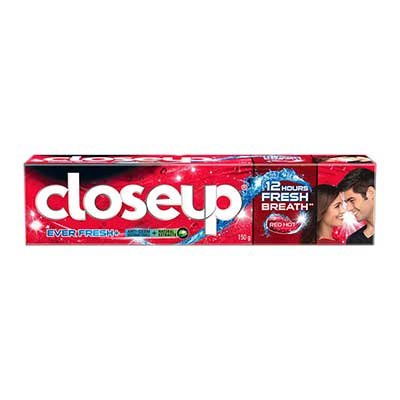  Close Up Everfresh+ Anti-Germ Gel Toothpaste - Red Hot 150 g