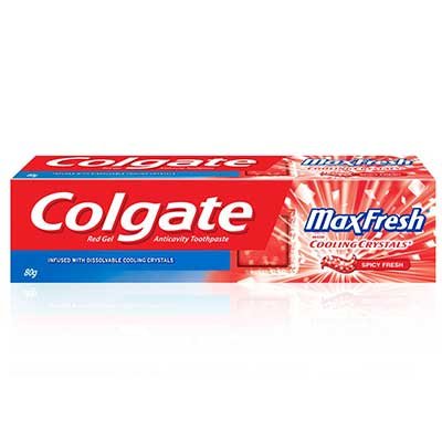  Colgate MaxFresh Anticavity Toothpaste Gel - Spicy Fresh 80 g