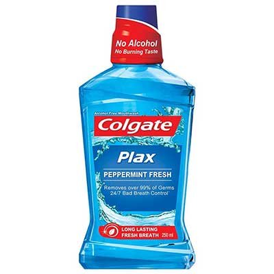  Colgate Plax Mouthwash - Peppermint Fresh 250 ml