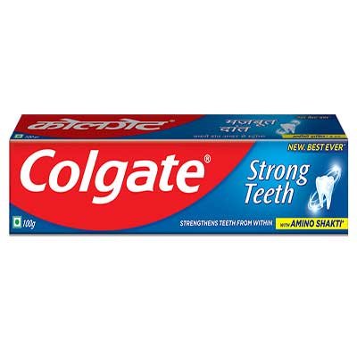  Colgate Strong Teeth Anticavity Toothpaste With Amino Shakti 100 g