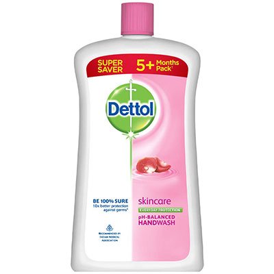  Dettol Hand Wash Liquid Refill - Skincare 900 ml Refill Jar