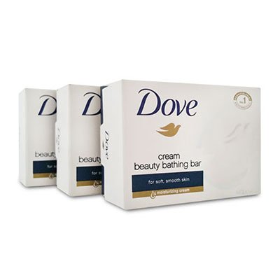  Dove Cream Beauty Bathing Bar 100 g ((Pack of 3))