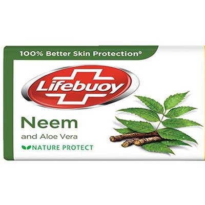  Lifebuoy Neem & Aloe Vera 100% Better Skin Protection Soap Bar 125 g