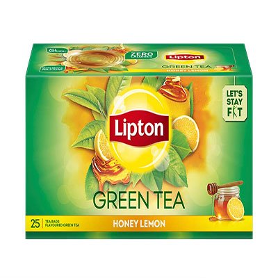  Lipton Honey Lemon Green Tea Bags 35 g ((25 Bags x 1.4 g each))