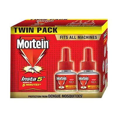  Mortein Mosquito Repellent - Insta 5, Plug-In, Refill 70 ml