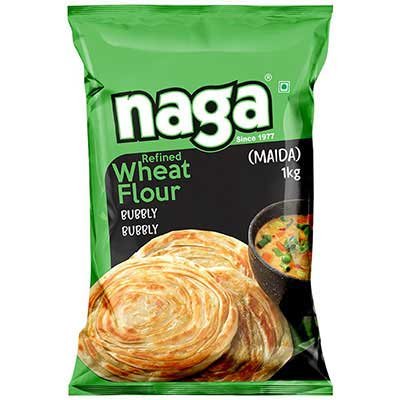  NAGA Refined wheat flour (Maida) 1 kg