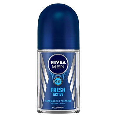  Nivea Deodorant Roll On - Fresh Active 50 ml Bottle