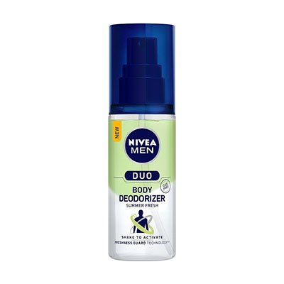  Nivea Men Deodorant - Duo Body Deodorizer, Summer Fresh 100 ml