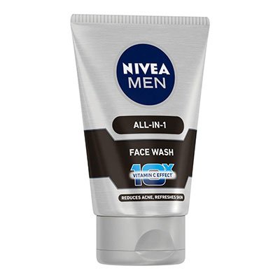  Nivea Men Face Wash - All In One, 10x Vitamin C 50 g