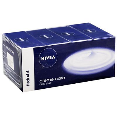  Nivea Soap - Creme Care 125 g ((Pack of 4))