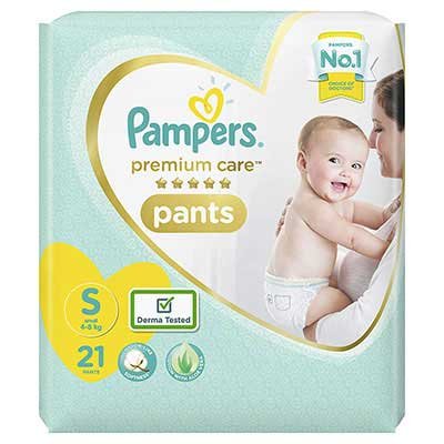  Pampers Premium Care New Baby Small - 21 Diapers 21 pcs