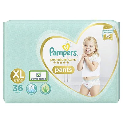  Pampers Premium Care Xtra Large - 36 Diaper Pants 36 pcs