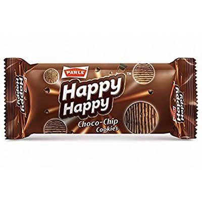  Parle Happy Happy Choco-Chip Cookies 75 g Pouch