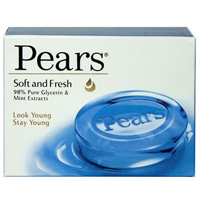  Pears Bathing Soap - Soft & Fresh 125 g ((Pack of 4))