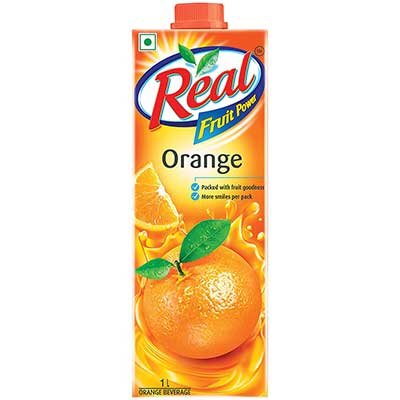  Real Juice - Fruit Power, Orange/Santra 1 L