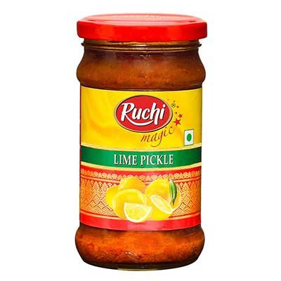  Ruchi magic Lime Pickle 300 g Bottle