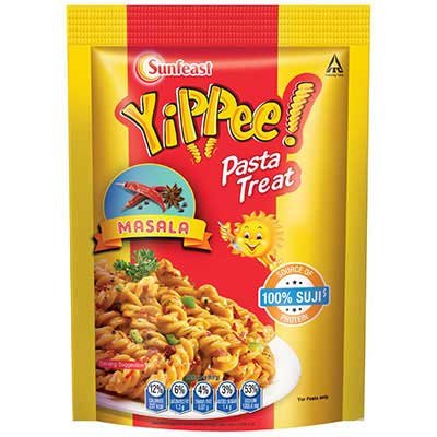  Sunfeast Yippee Pasta Treat -tomato-cheese 65 g Pouch