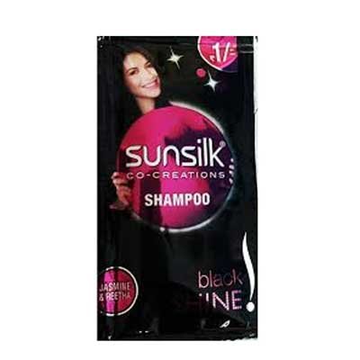  Sunsilk Shampoo - Stunning Black Shine 6 ml Pouch