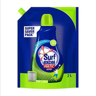  Surf Excel Matic Liquid Detergent Top Load 2 L Pouch