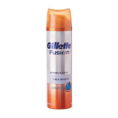  Gillette Pre Shave Gel - Fusion Hydra, Pure & Sensitive 195 g